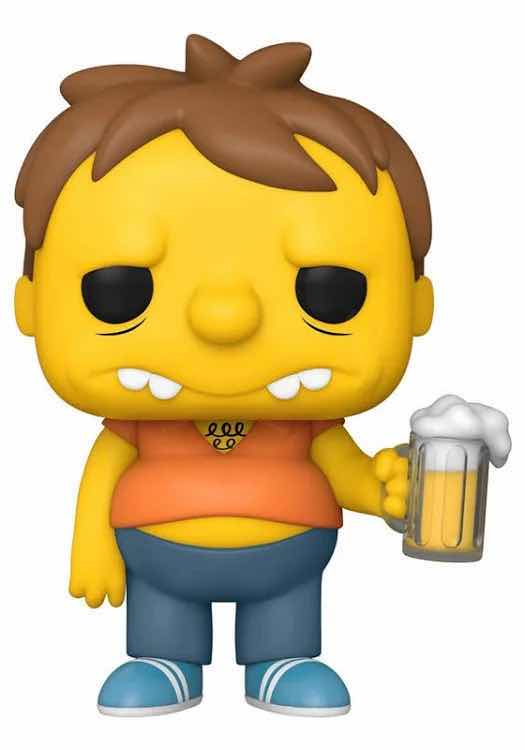 Photo 2 of NEW FUNKO POP! TELEVISION VINYL FIGURE & POCKET POP! KEYCHAIN, THE SIMPSONS #901 BARNEY GUMBLE & U.S.A. HOMER KEYCHAIN