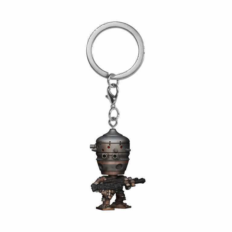 Photo 3 of NEW FUNKO POP! STAR WARS BOBBLE-HEAD VINYL FIGURE & POCKET POP! KEYCHAIN, #462 BOBA FETT & IG-11 KEYCHAIN