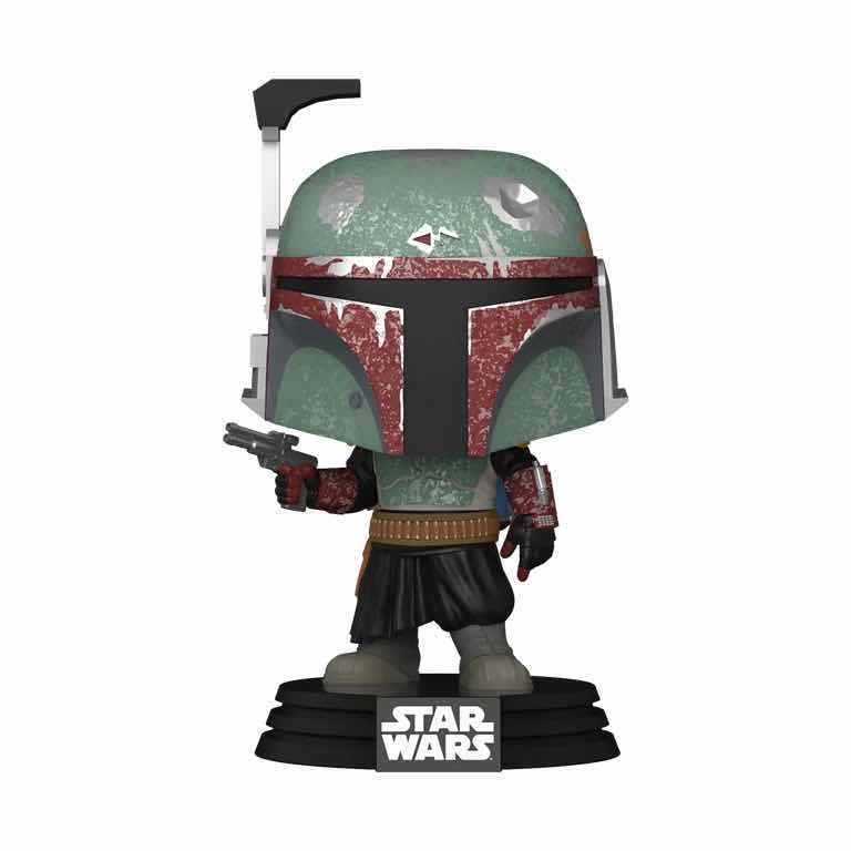 Photo 2 of NEW FUNKO POP! STAR WARS BOBBLE-HEAD VINYL FIGURE & POCKET POP! KEYCHAIN, #462 BOBA FETT & IG-11 KEYCHAIN