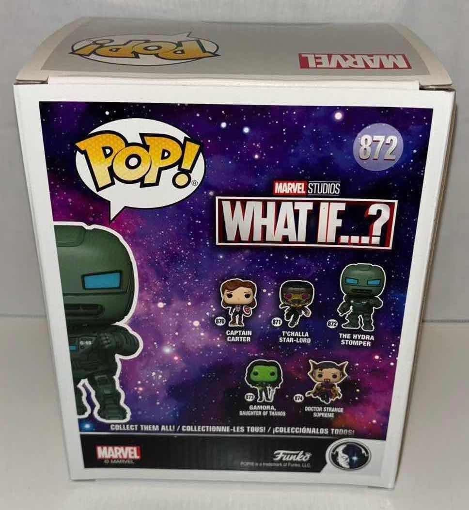 Photo 5 of NEW FUNKO POP! 6” SUPER SIZED MARVEL STUDIOS WHAT IF…? BOBBLE-HEAD VINYL FIGURE, #872 THE HYDRA STOMPER