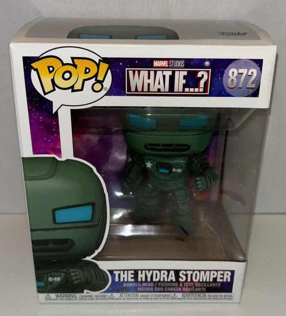 Photo 3 of NEW FUNKO POP! 6” SUPER SIZED MARVEL STUDIOS WHAT IF…? BOBBLE-HEAD VINYL FIGURE, #872 THE HYDRA STOMPER