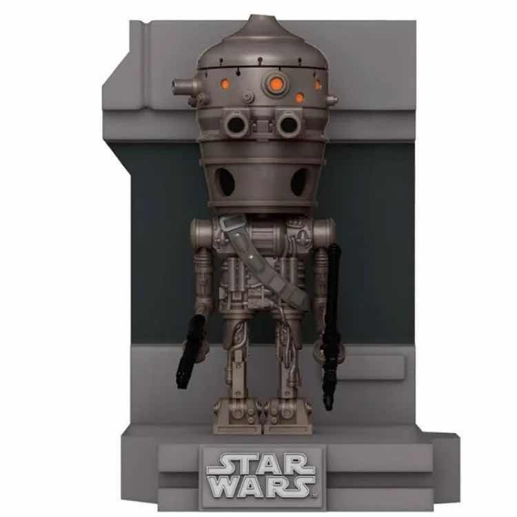 Photo 1 of NEW FUNKO POP! GAMESTOP EXCLUSIVE DELUXE BOBBLE-HEAD VINYL FIGURE, #438 BOUNTY HUNTERS COLLECTION: IG-88