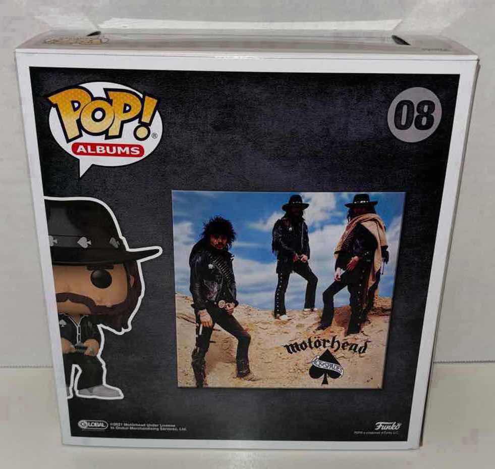 Photo 4 of NEW FUNKO POP! ALBUMS VINYL FIGURE, #08 MOTÖRHEAD ACE OF SPADES