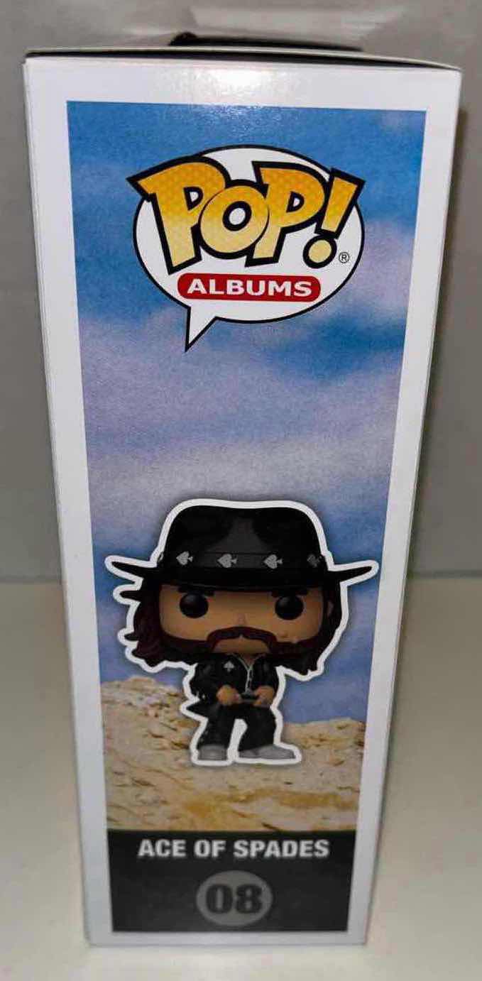 Photo 3 of NEW FUNKO POP! ALBUMS VINYL FIGURE, #08 MOTÖRHEAD ACE OF SPADES