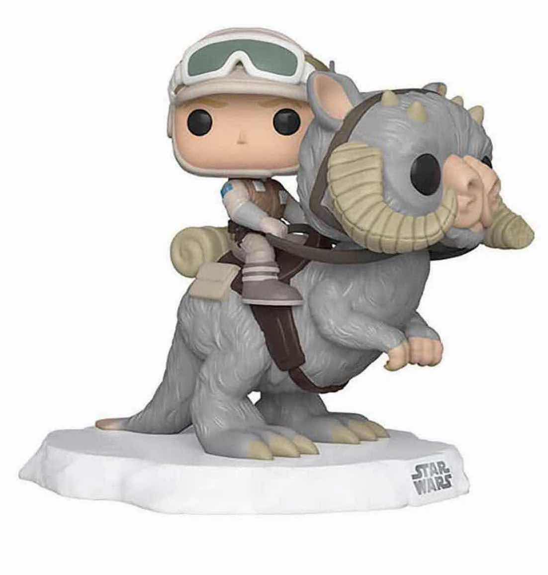 Photo 1 of NEW FUNKO POP! STAR WARS 40TH ANNIVERSARY THE EMPIRE STRIKES BACK BOBBLE-HEAD VINYL FIGURE, #366 LUKE SKYWALKER WITH TAUNTAUN