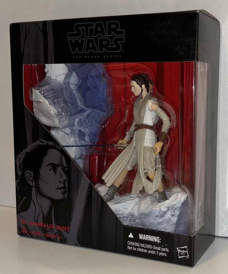 Photo 2 of NEW HASBRO STAR WARS THE BLACK SERIES ACTION FIGURE & ACCESSORIES, “REY (STARKILLER BASE)”