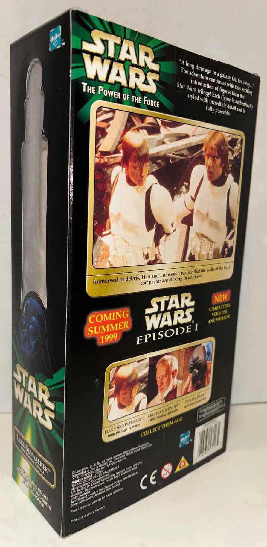 Photo 3 of NEW HASBRO 1998 STAR WARS THE POWER OF THE FORCE 12” ACTION FIGURE, “LUKE SKYWALKER WITH DIANOGA TENTACLE”