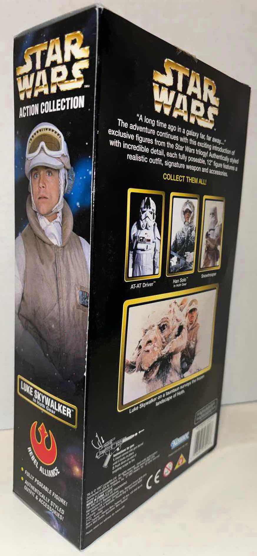 Photo 3 of NEW HASBRO 1998 STAR WARS THE POWER OF THE FORCE 12” ACTION FIGURE, “LUKE SKYWALKER IN HOTH GEAR”