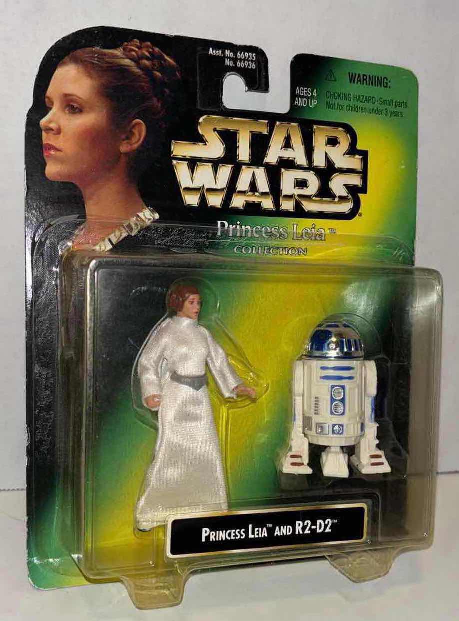 Photo 1 of NEW 1997 HASBRO KENNER STAR WARS PRINCESS LEIA COLLECTION “PRINCESS LEIA & R2-D2” ACTION FIGURES