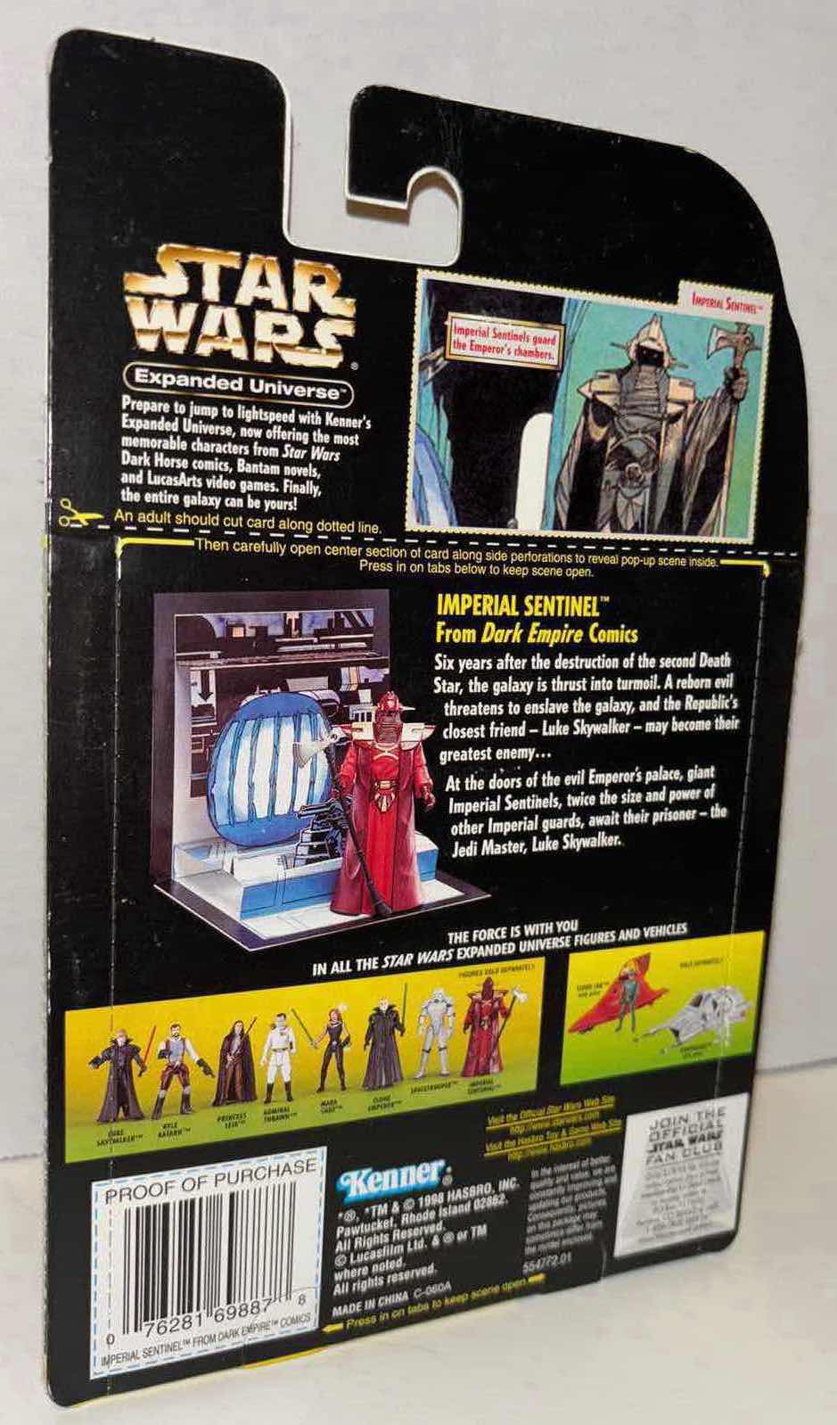 Photo 3 of NEW 1998 HASBRO KENNER COLLECTION 2 ACTION FIGURE STAR WARS EXPANDED UNIVERSE “IMPERIAL SENTINEL” FROM DARK EMPIRE COMICS