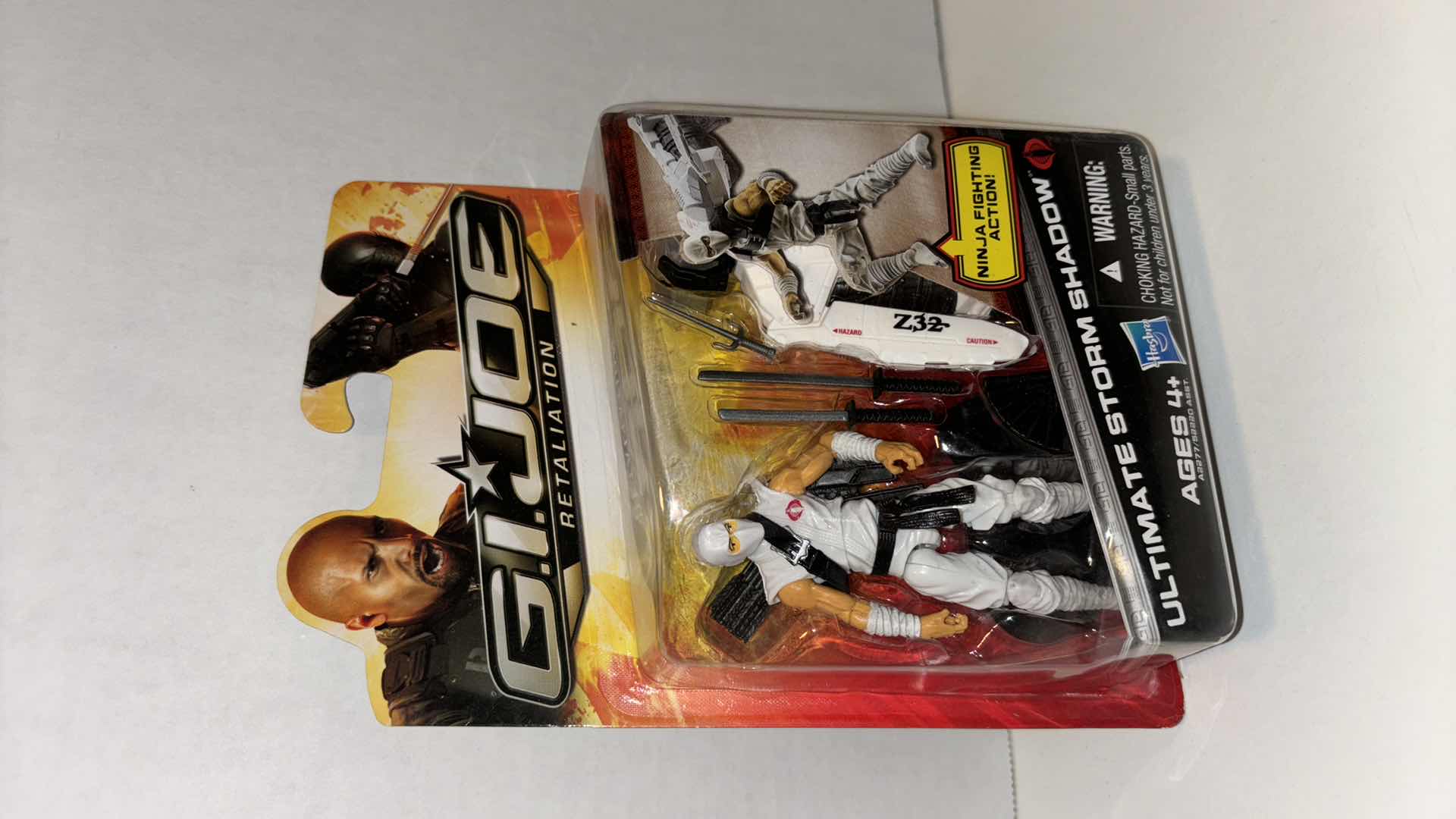 Photo 2 of NEW 2012 HASBRO G.I. JOE RETALIATION ACTION FIGURE & ACCESSORIES “ULTIMATE STORM SHADOW” IN PROTECTIVE CLEAR CLAMSHELL CASE