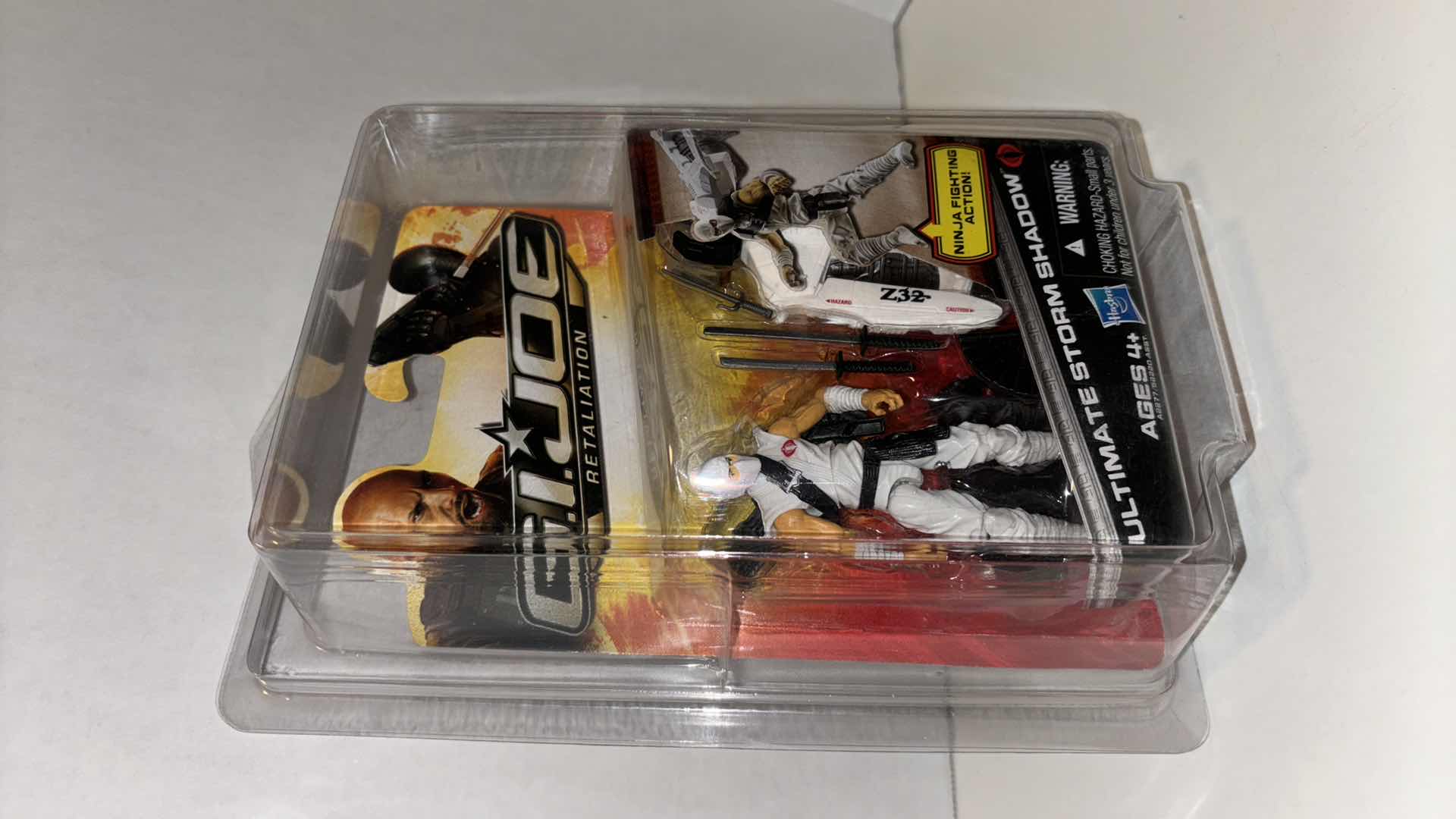 Photo 1 of NEW 2012 HASBRO G.I. JOE RETALIATION ACTION FIGURE & ACCESSORIES “ULTIMATE STORM SHADOW” IN PROTECTIVE CLEAR CLAMSHELL CASE