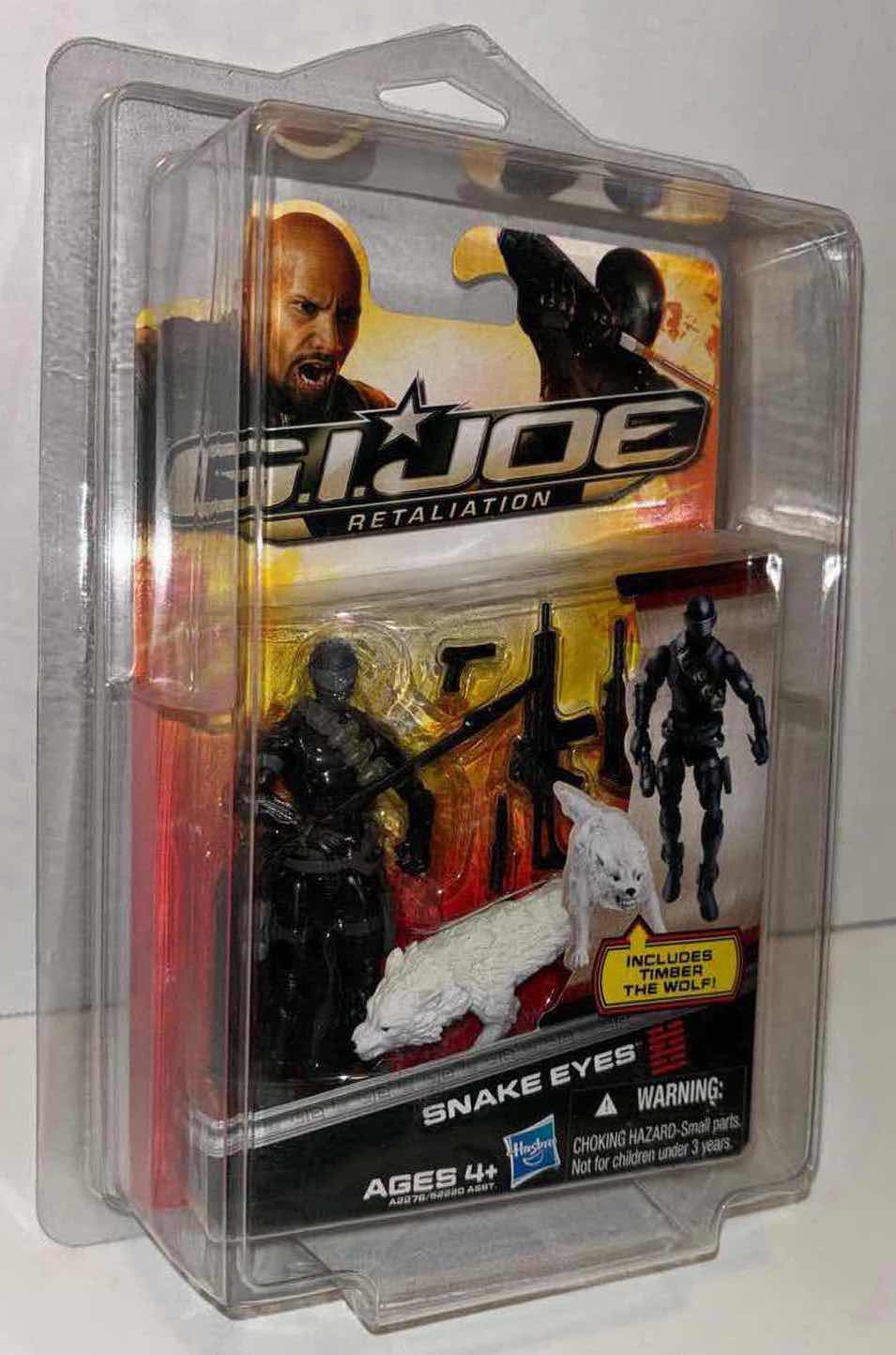Photo 1 of NEW 2012 HASBRO G.I. JOE RETALIATION ACTION FIGURE & ACCESSORIES “SNAKE EYES” IN PROTECTIVE CLEAR CLAMSHELL CASE