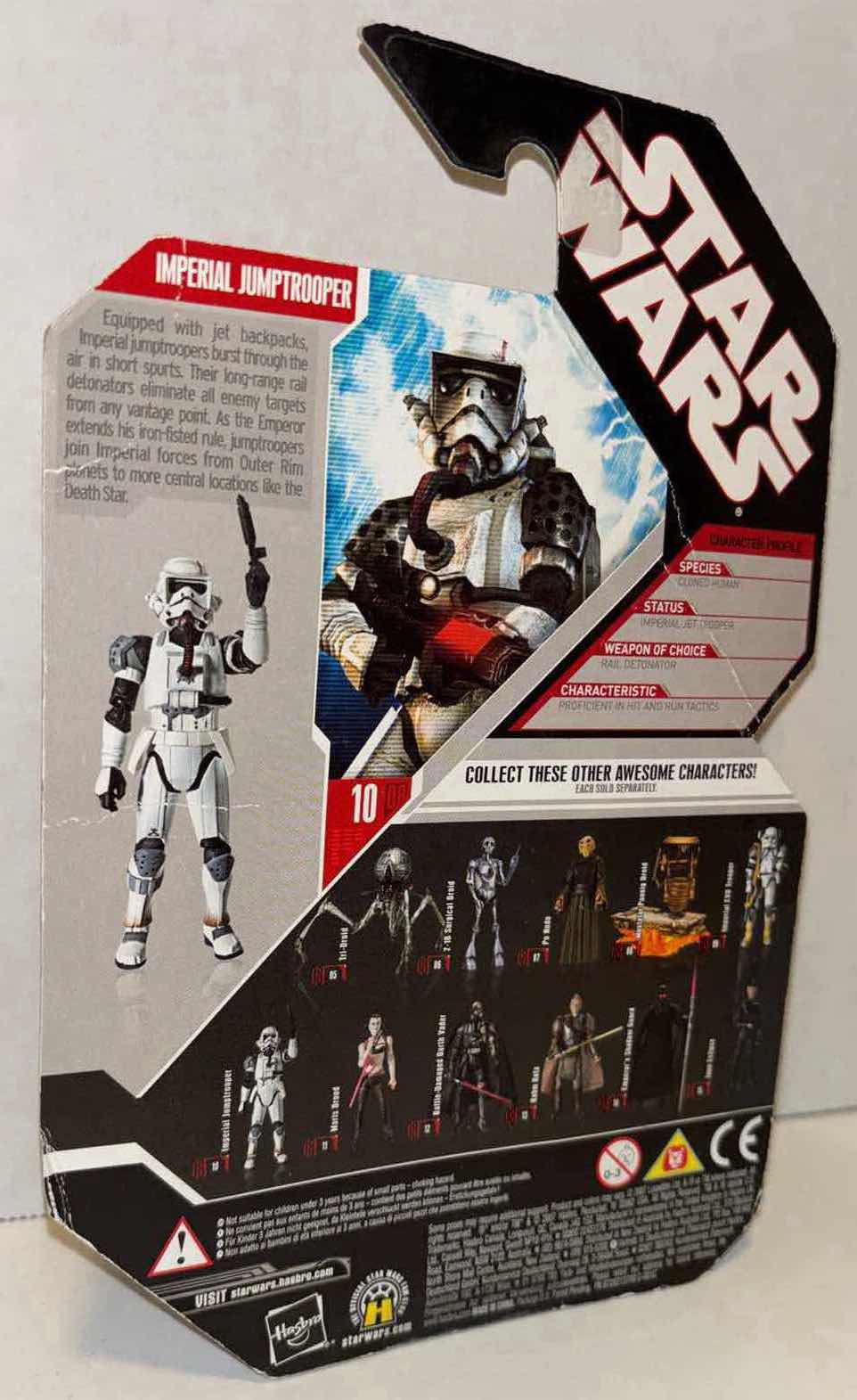 Photo 3 of NEW 2007 HASBRO STAR WARS 30TH ANNIVERSARY THE FORCE UNLEASHED FIGURE & ACCESSORIES “IMPERIAL JUMPTROOPER”