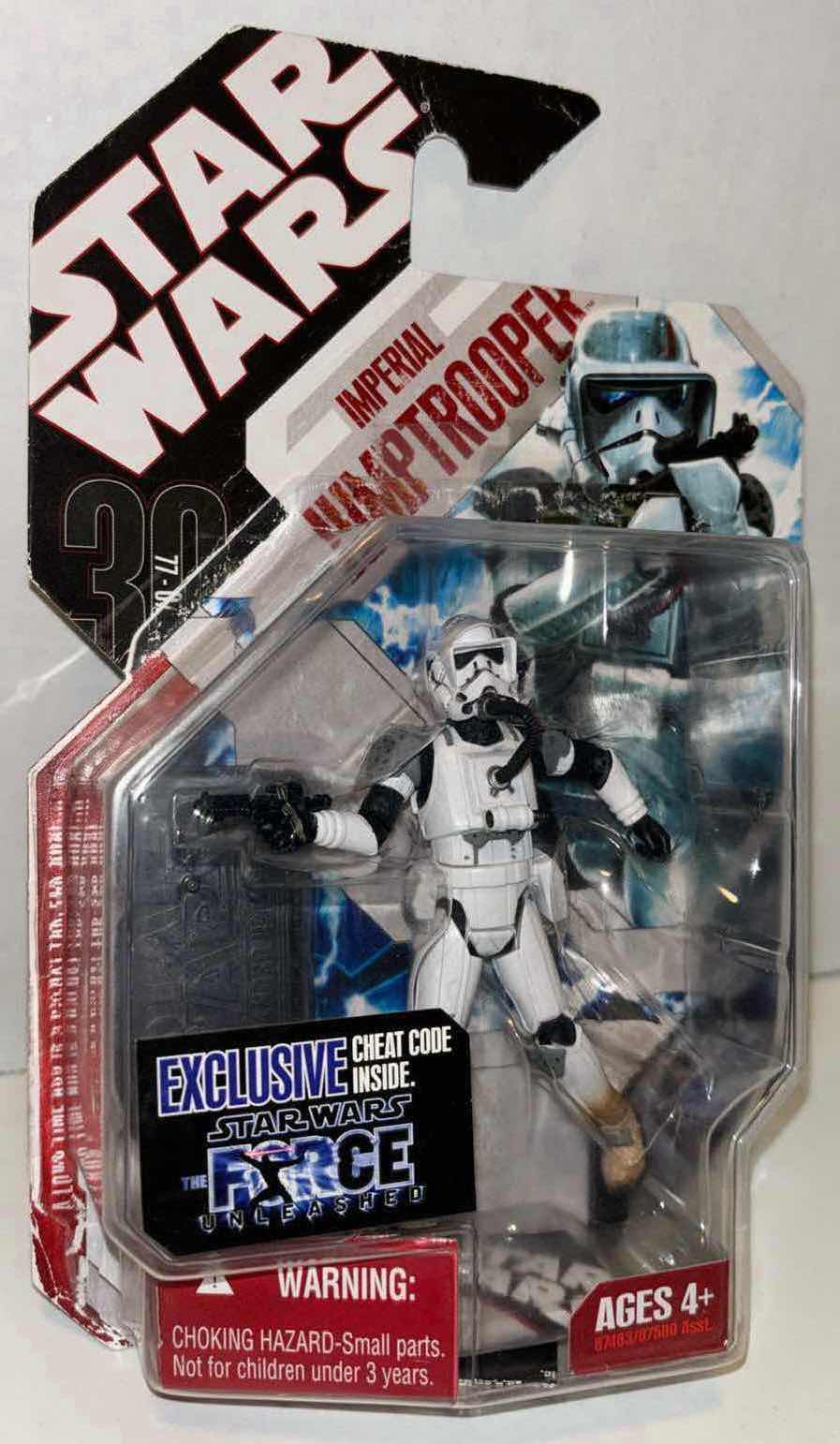 Photo 1 of NEW 2007 HASBRO STAR WARS 30TH ANNIVERSARY THE FORCE UNLEASHED FIGURE & ACCESSORIES “IMPERIAL JUMPTROOPER”