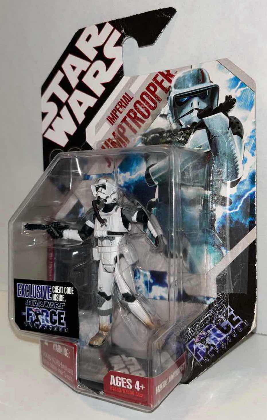 Photo 2 of NEW 2007 HASBRO STAR WARS 30TH ANNIVERSARY THE FORCE UNLEASHED FIGURE & ACCESSORIES “IMPERIAL JUMPTROOPER”