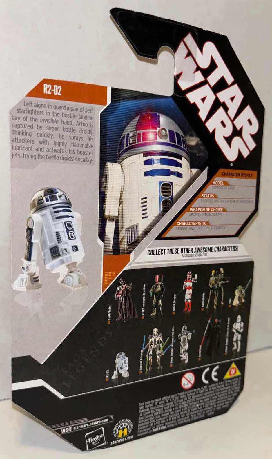 Photo 3 of NEW 2007 HASBRO STAR WARS 30TH ANNIVERSARY SAGA LEGENDS FIGURE & ACCESSORIES “R2-D2” W EXCLUSIVE COLLECTOR COIN