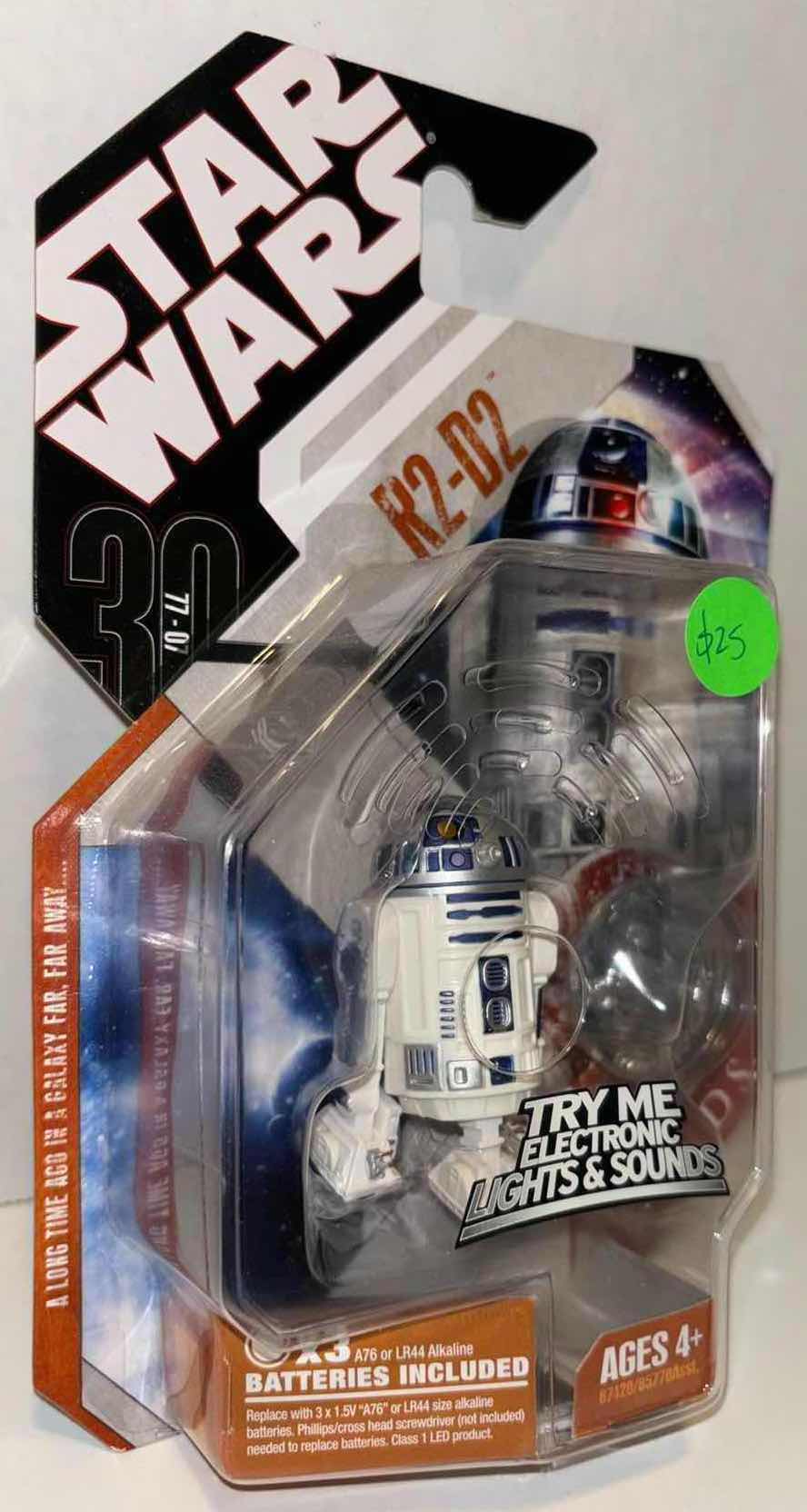 Photo 2 of NEW 2007 HASBRO STAR WARS 30TH ANNIVERSARY SAGA LEGENDS FIGURE & ACCESSORIES “R2-D2” W EXCLUSIVE COLLECTOR COIN