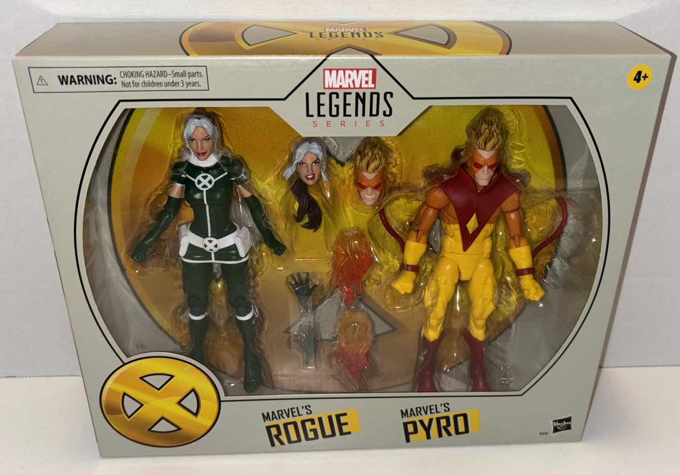 Photo 2 of NEW HASBRO MARVEL LEGENDS SERIES ACTION FIGURE & ACCESSORIES 2-PACK, “MARVEL’S ROGUE & MARVEL’S PYRO”