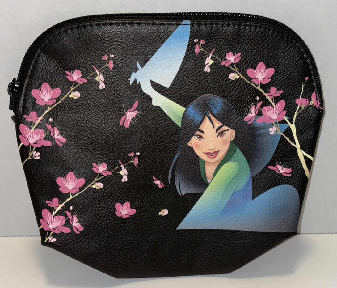 Photo 1 of NEW LOUNGEFLY MULAN 8” X 6” ZIPPERED MAKEUP BAG