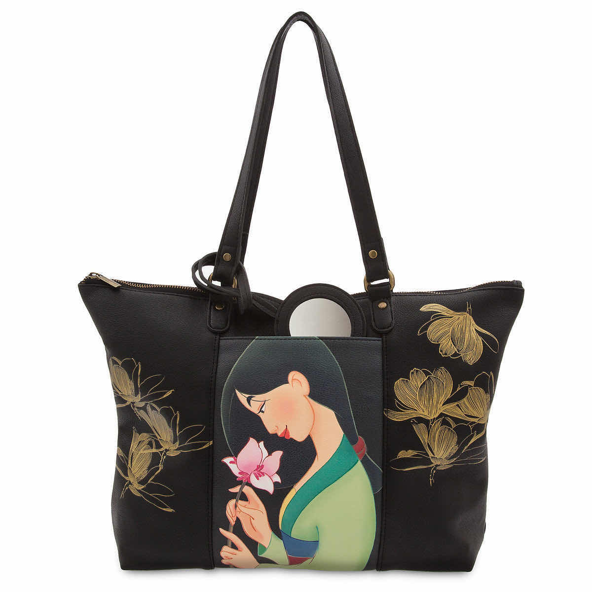 Photo 1 of DISNEY’S MULAN 20TH ANNIVERSARY COLLECTION FASHION TOTE BAG W MIRROR