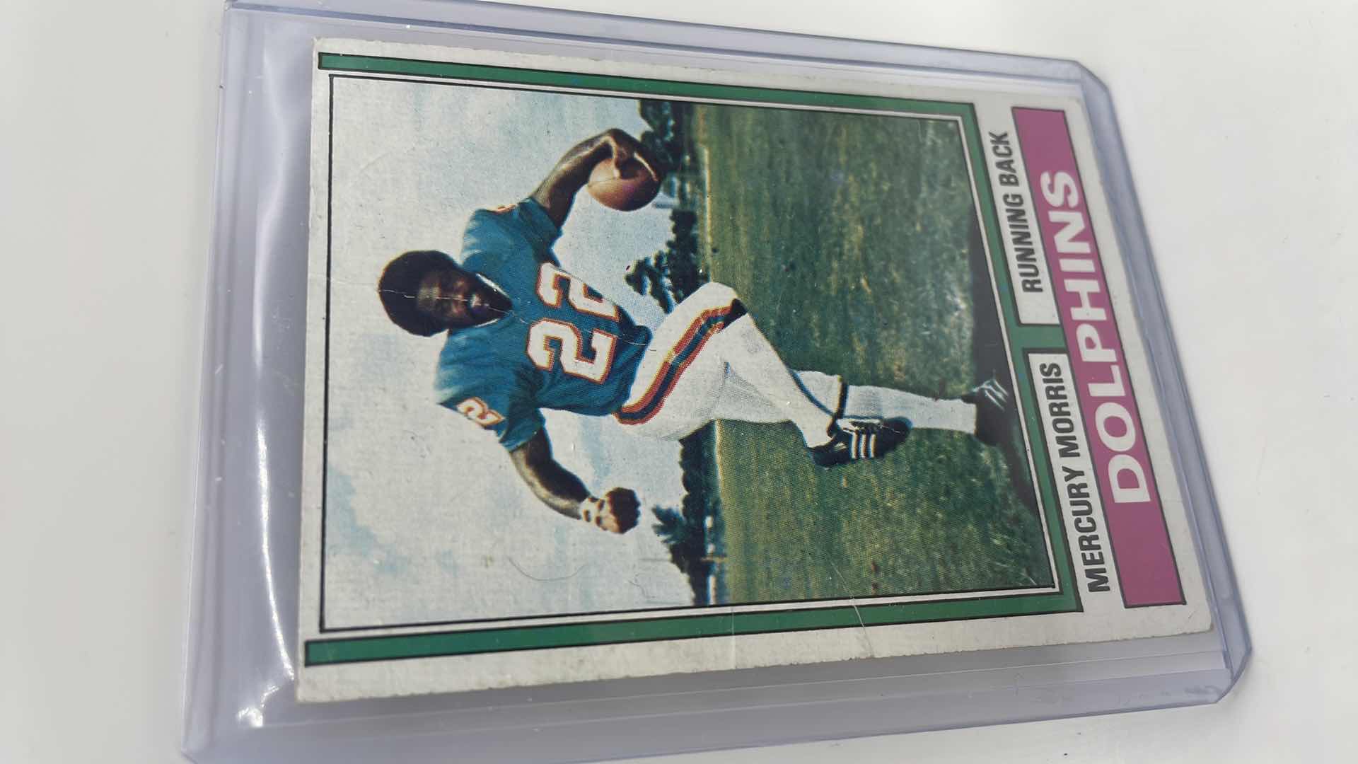 Photo 1 of 1974 MERCURY MORRIS TOPPS CARD 170