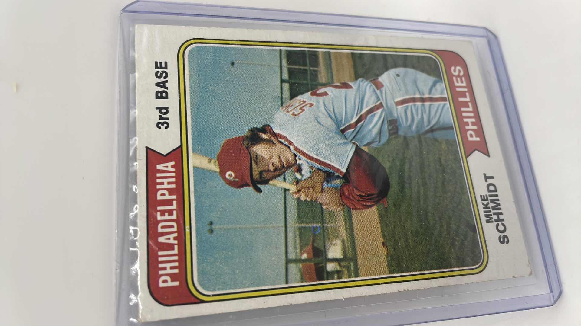 Photo 1 of 1974 MICHAEL SCHMIDT TOPPS 2ND YEAR CARD 283