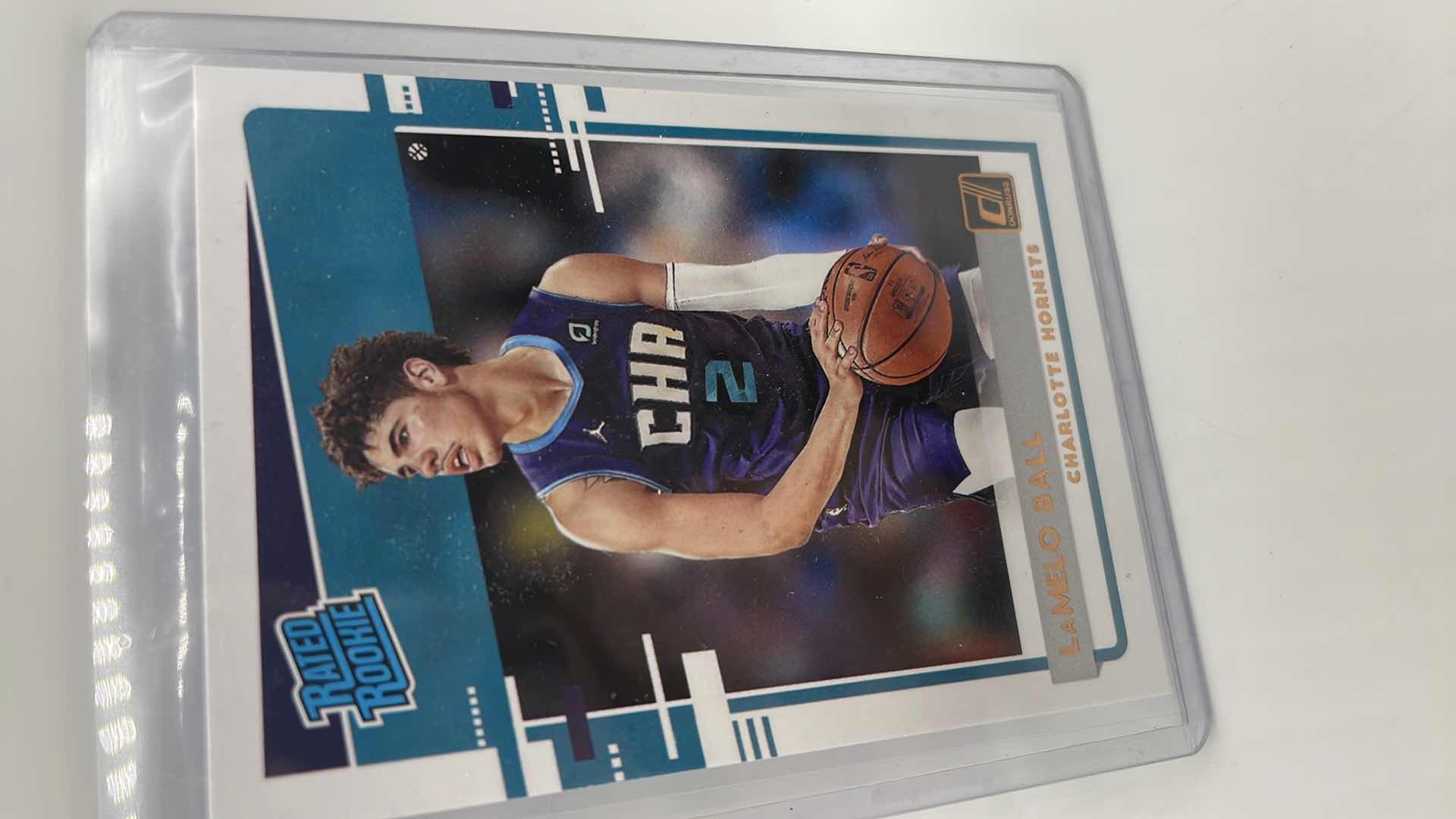 Photo 1 of 2020-21 LAMELO BALL PANINI ROOKIE CARD 202