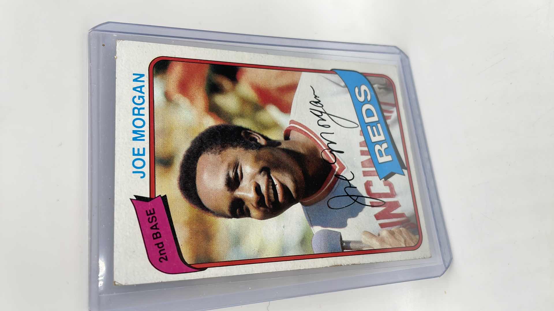 Photo 1 of 1980 JOE MORGAN TOPPS CARD 650