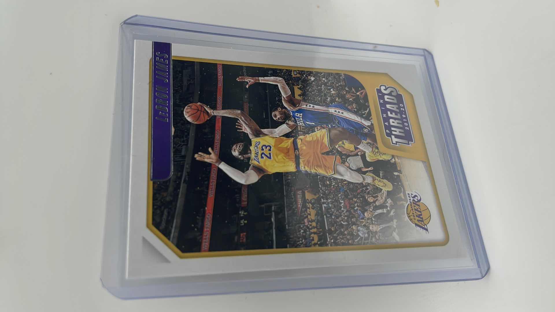 Photo 1 of 2019-20 LEBRON JAMES PANINI CARD 86