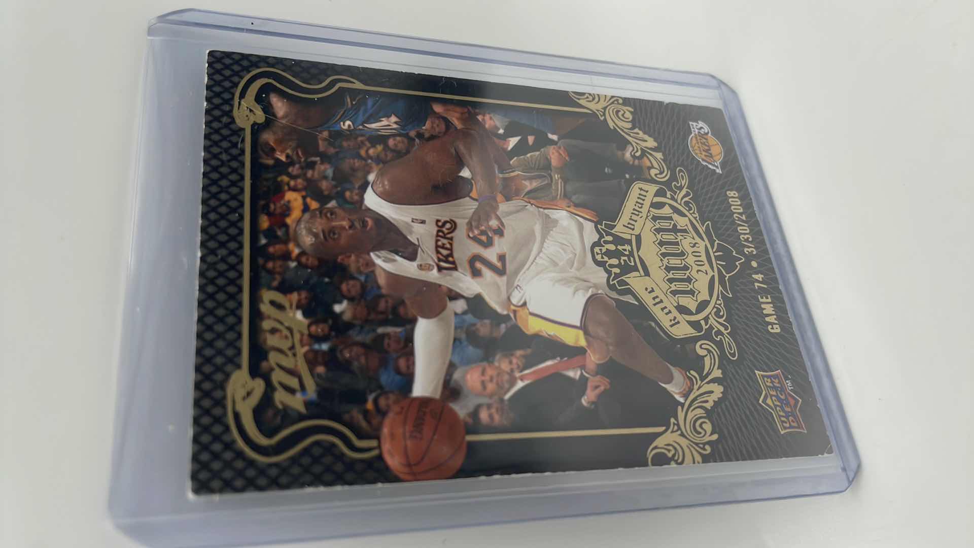 Photo 1 of 2008-09 KOBE BRYANT UPPER DECK CARD 74