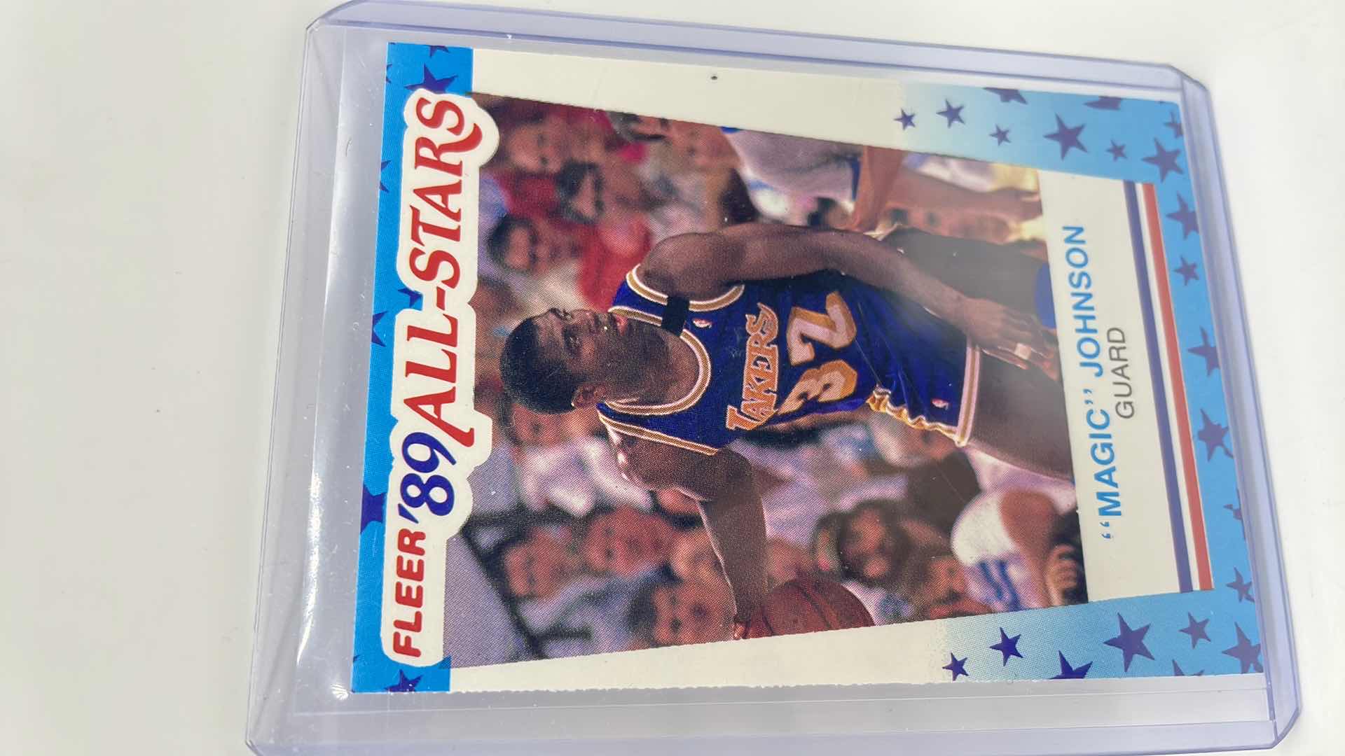 Photo 1 of RARE 1989 MAGIC JOHNSON FLEER CARD 5