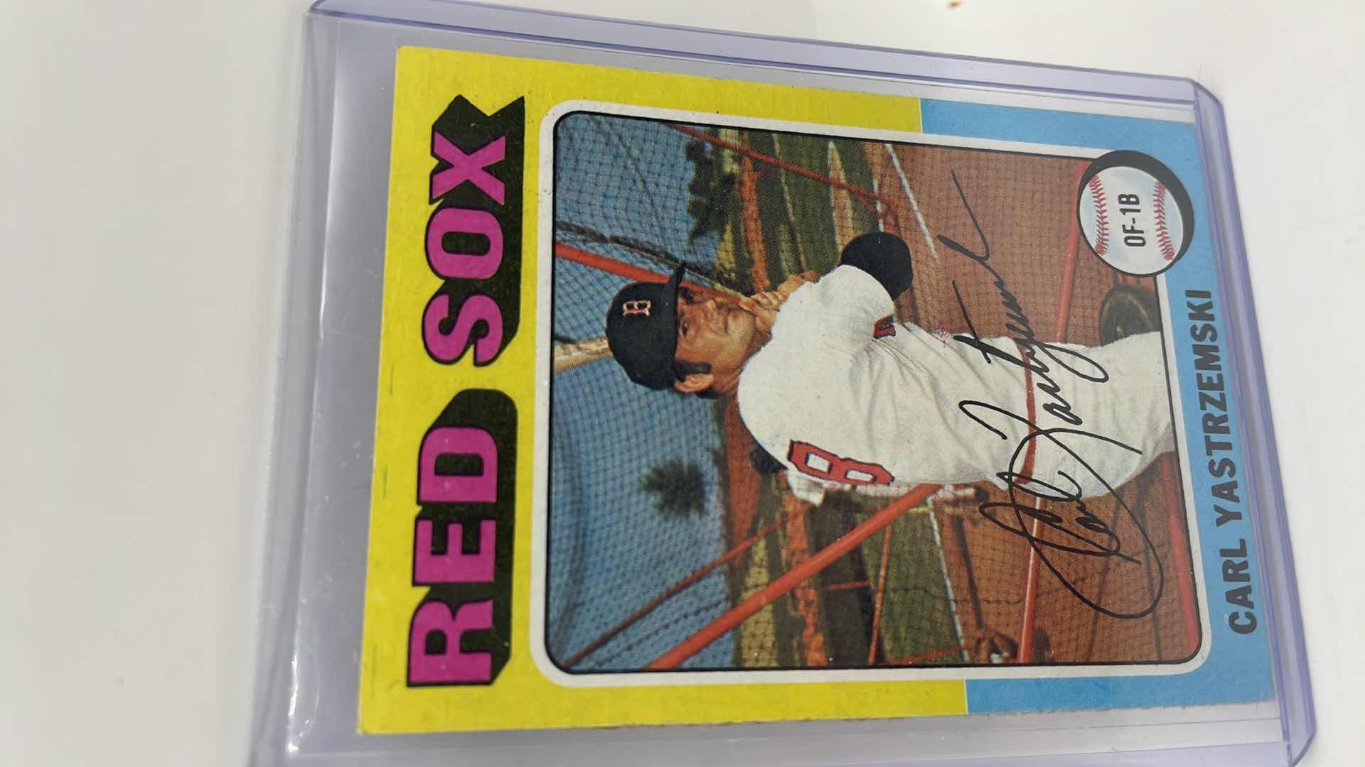 Photo 1 of 1975 CARL YASTRZEMSKI TOPPS CARD 280