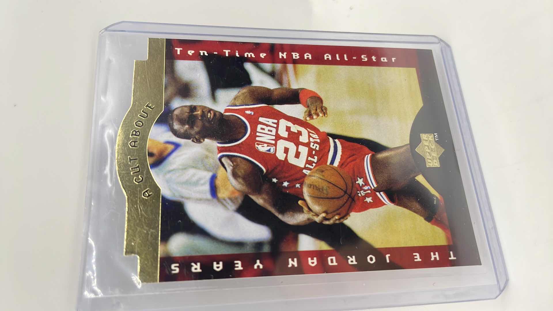 Photo 1 of RARE 1996 MICHAEL JORDAN UPPER DECK CARD 5