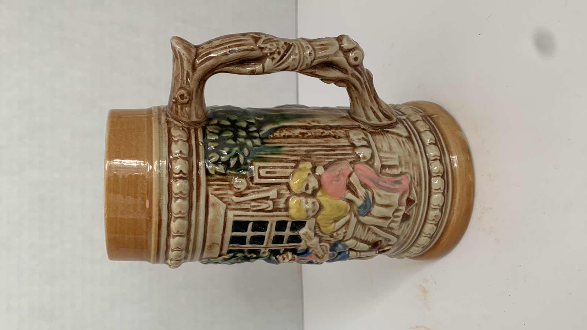 Photo 7 of SET OF 2 GERMAN BEER STEIN'S ONE MADE IN GERMANY 4” X 4” H 10”