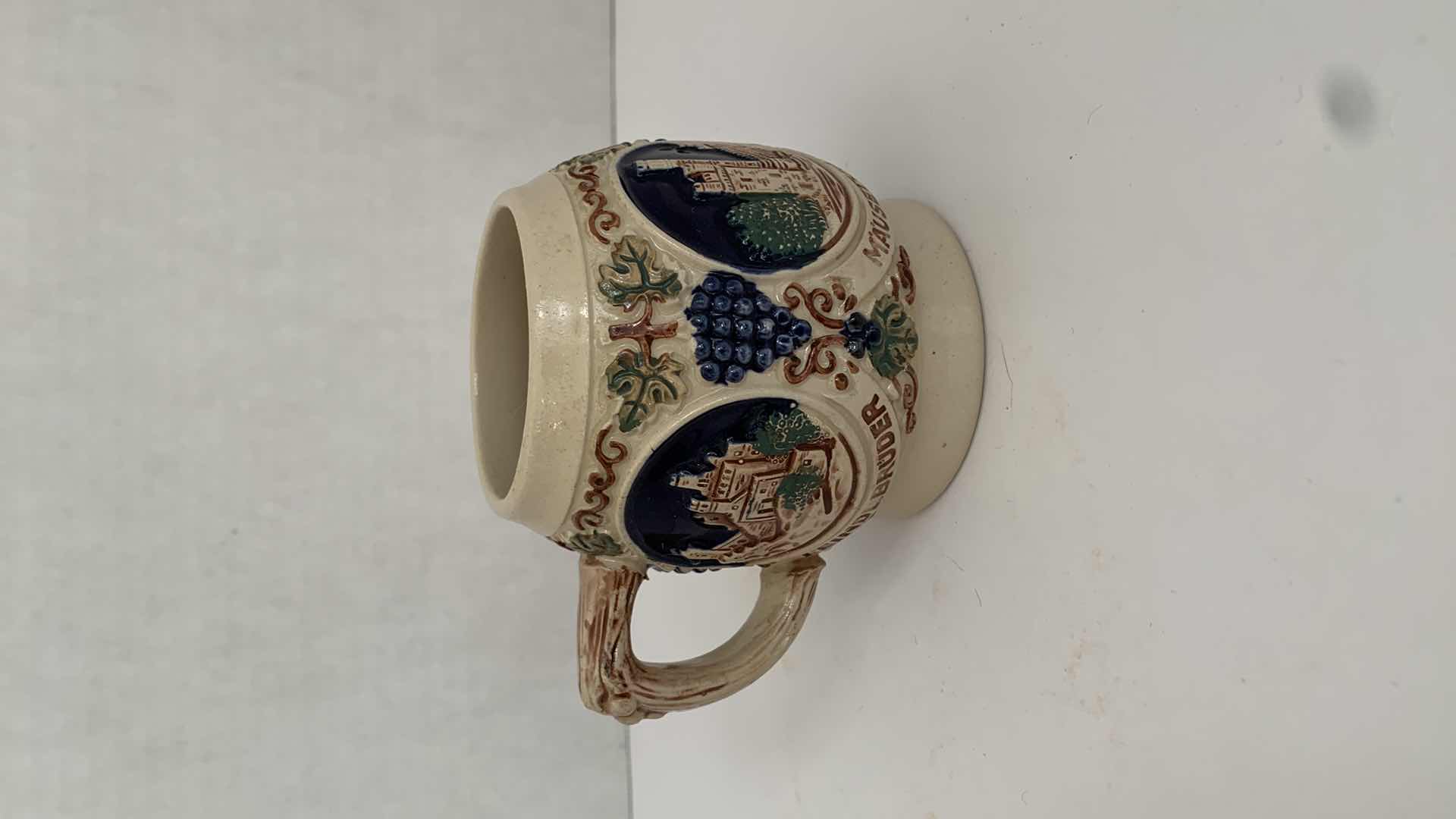 Photo 2 of VINTAGE GERZ GERMAN MUG RETAIL $75 4” X 4” H 4”