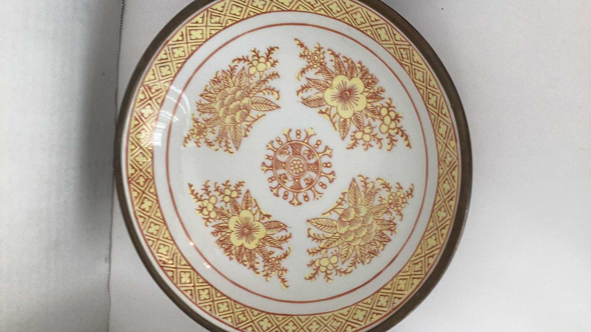 Photo 2 of PAIR OF JAPANESE INSPIRED SERVING PLATES, LARGEST IS 12” WIDE