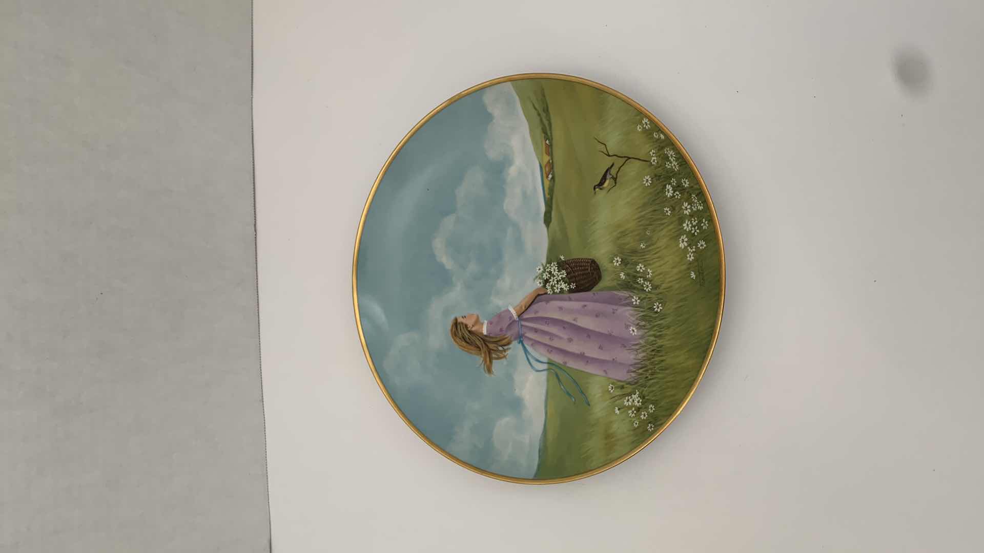 Photo 1 of LORRAINE TRESTER “A TIME FOR DREAMING” KAISER PLATE 10” WIDE