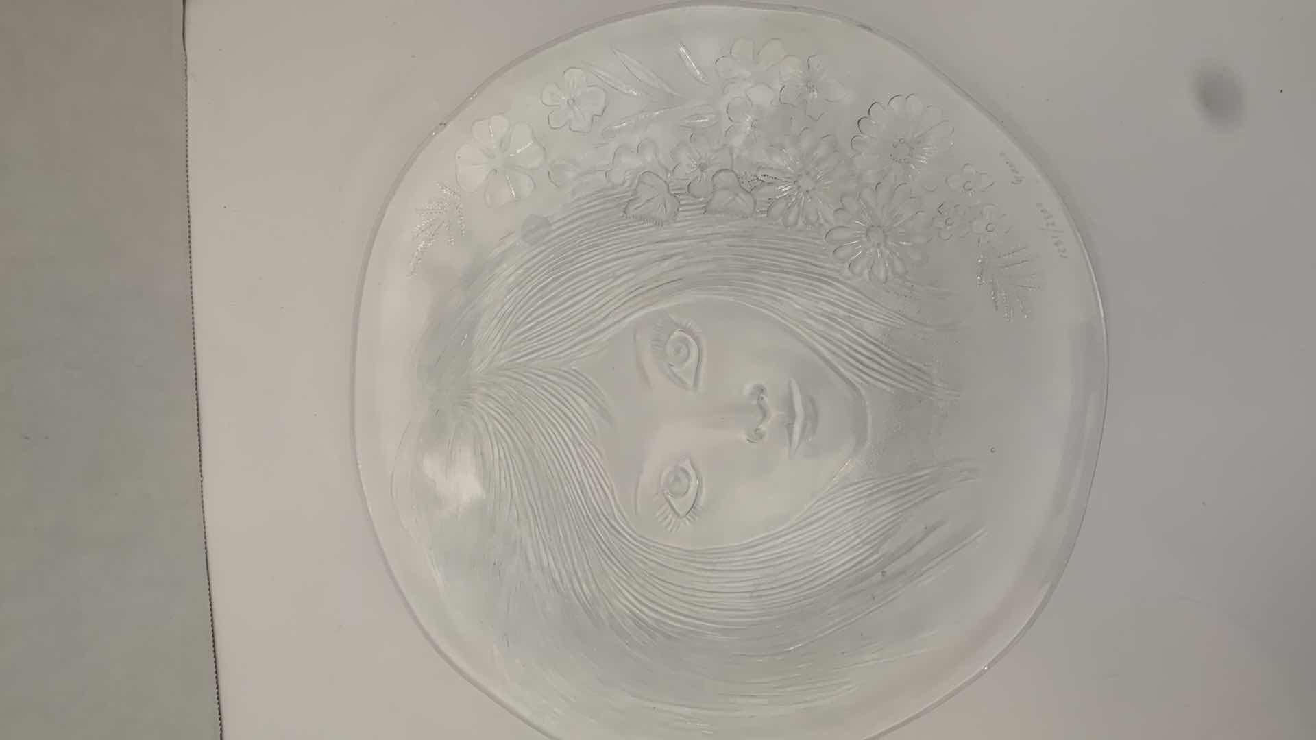 Photo 3 of SET OF 2 CALHOUN COLL SOCIETY “CRYSTAL MAIDENS” PLATES 11” WIDE