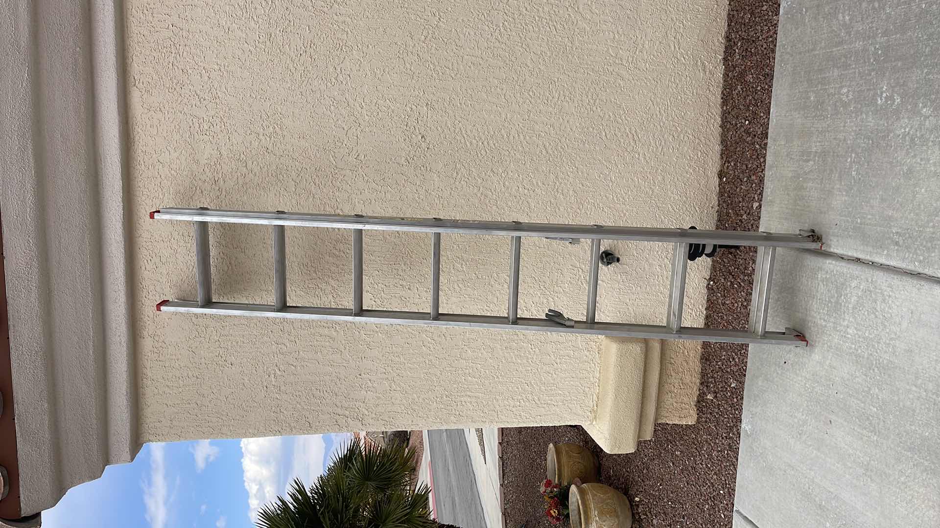 Photo 2 of ALUMINUM METAL 12’ LADDER