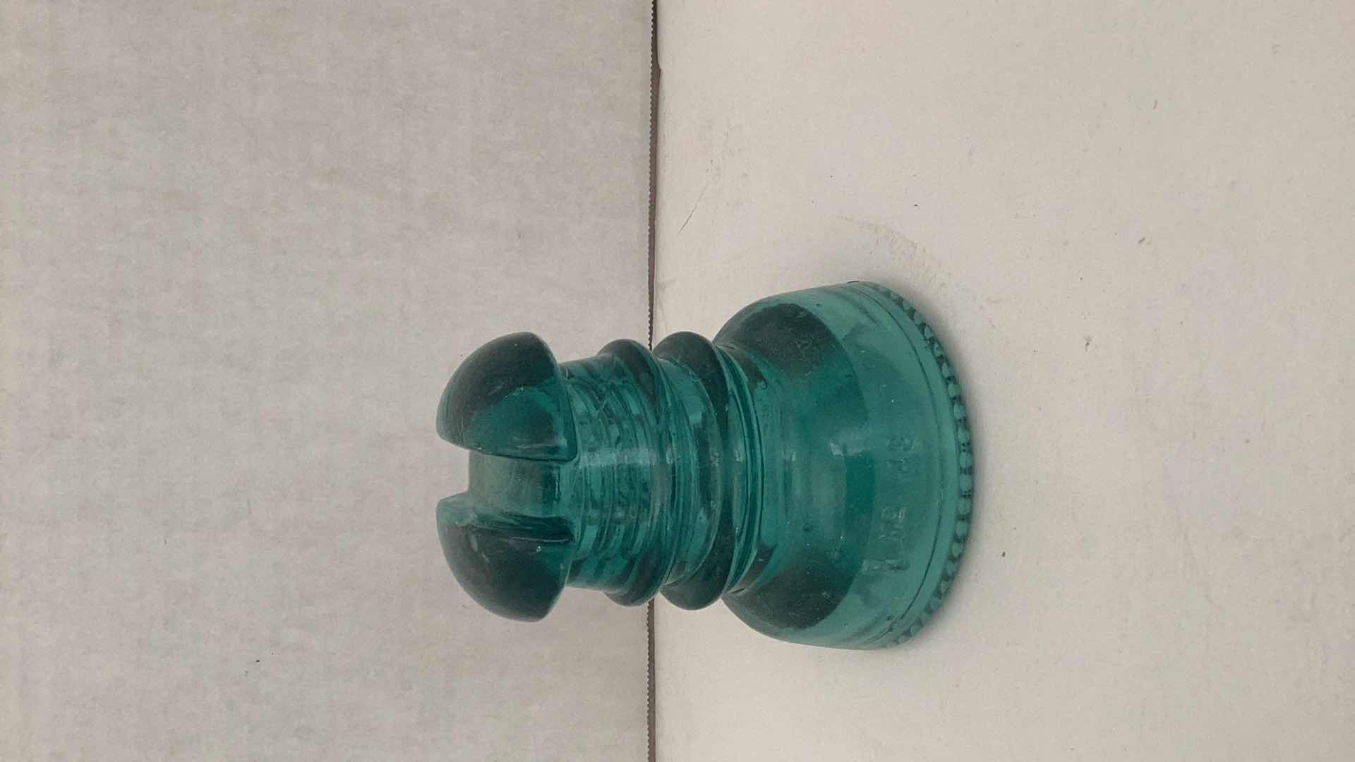 Photo 1 of AQUA GREEN STAR GLASS INSULATOR