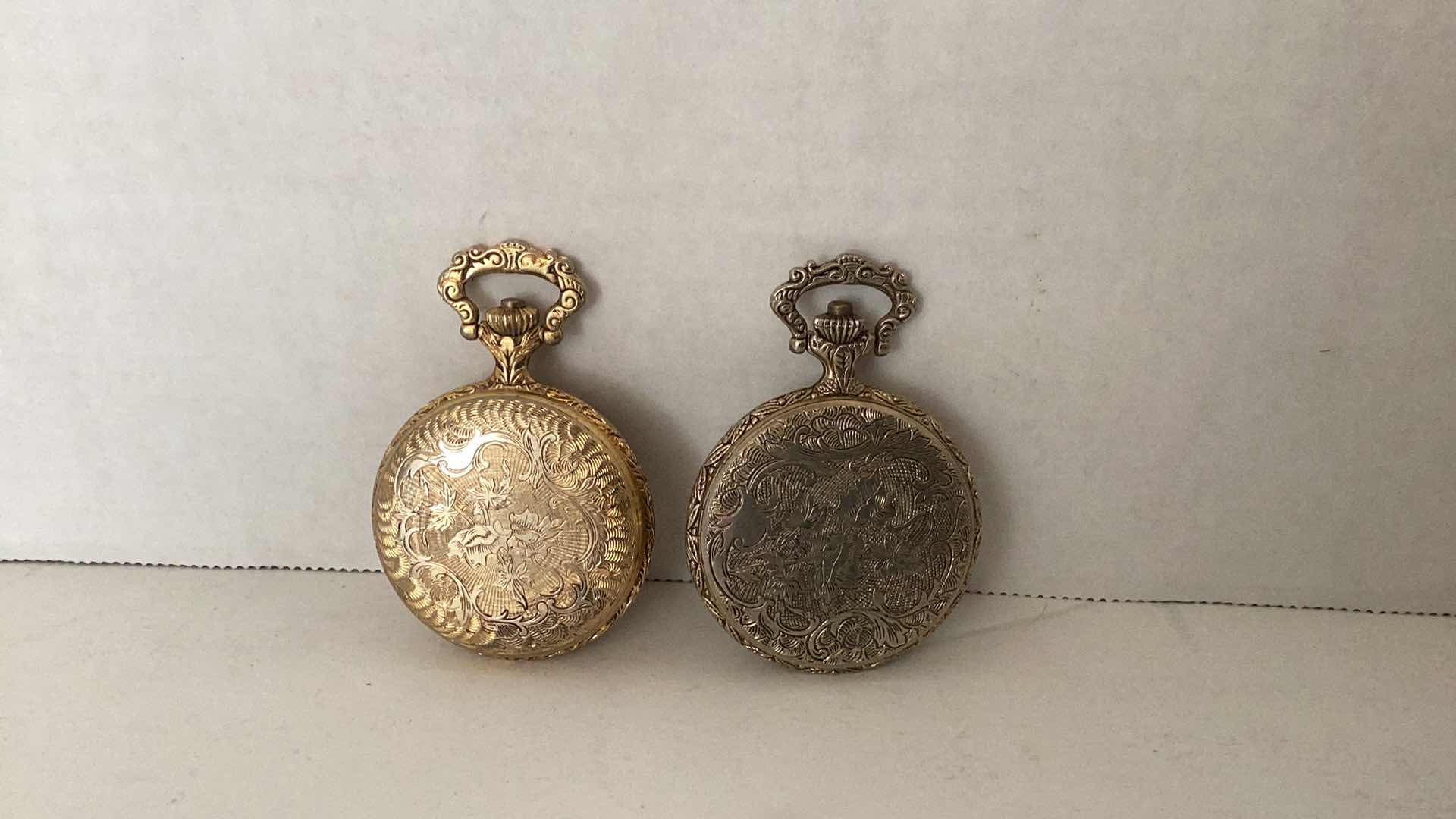 Photo 2 of TWO POCKET WATCHES WORKING NEEDS BATTERIES