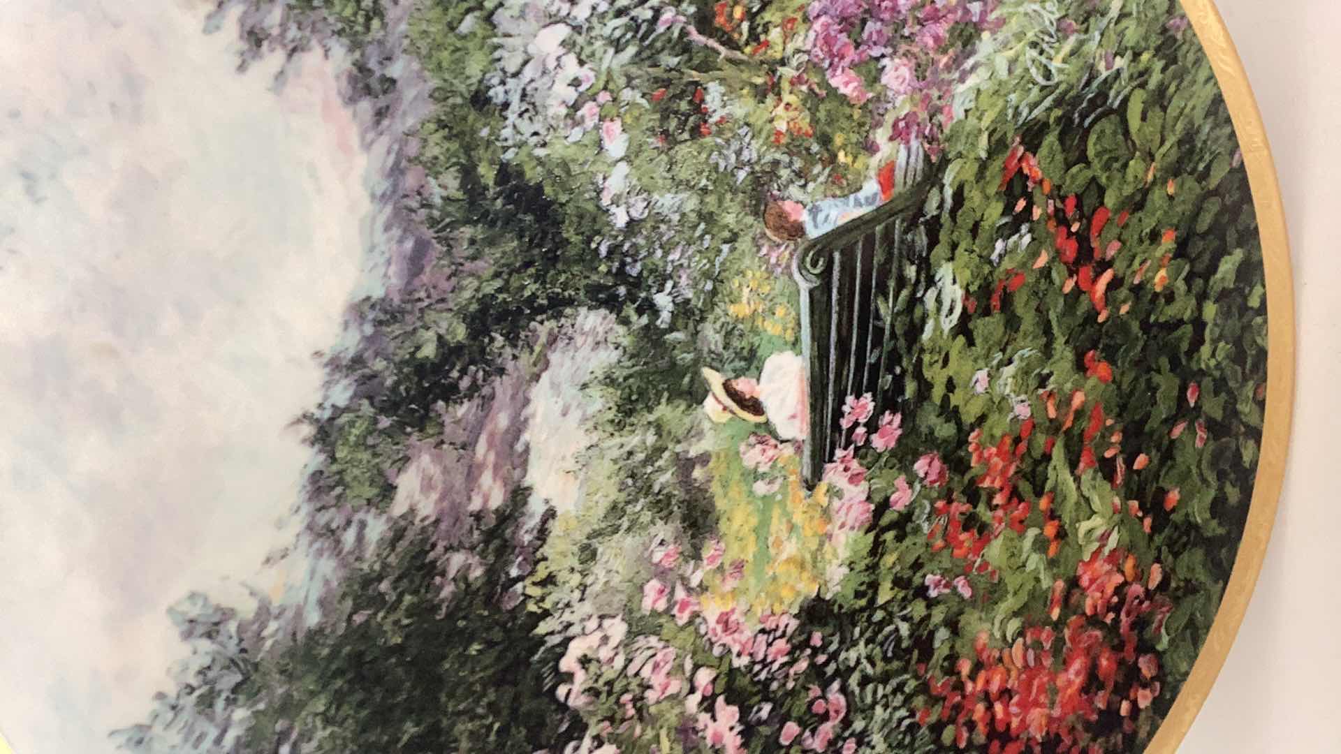 Photo 2 of THE GARDEN OF MONET SERIES SUMMER SPLENDOR SIGNED AND NUMBERED