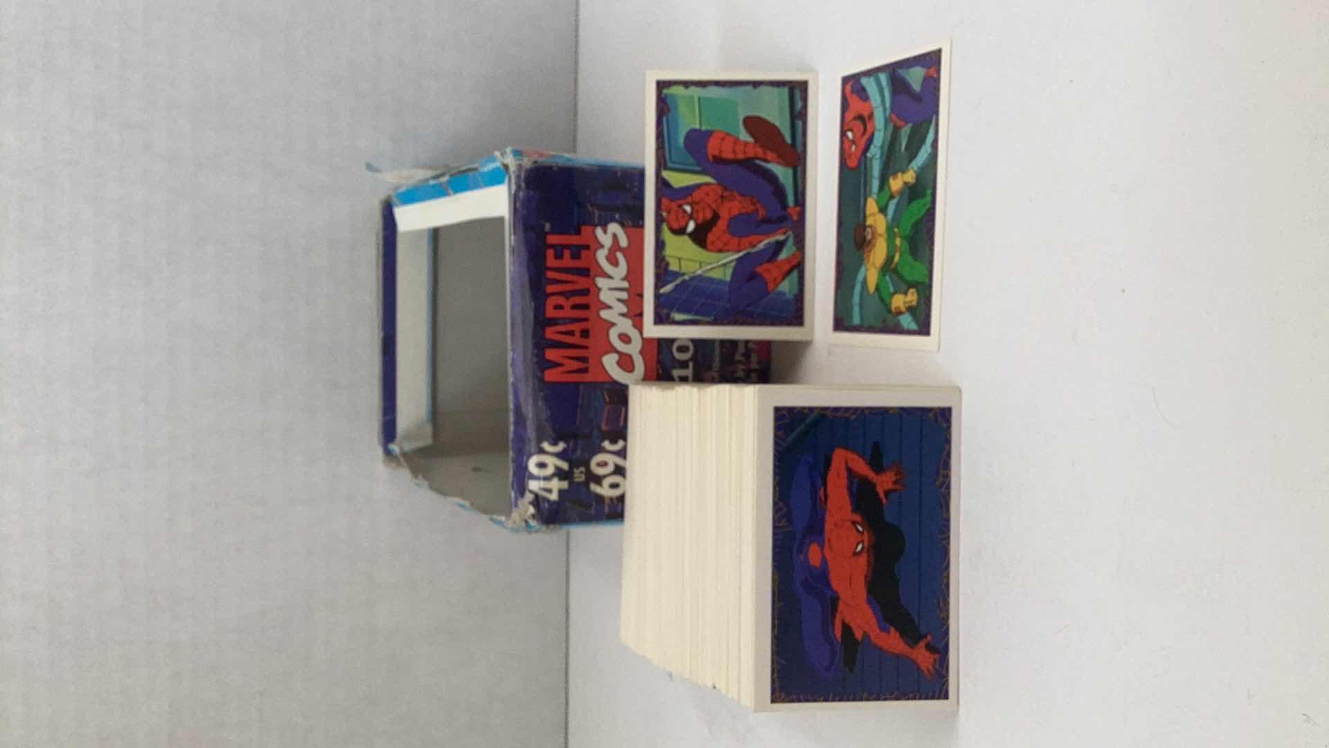 Photo 2 of SET OF MARVEL PANINI 1996 SPIDER-MAN COLLECTIBLE STICKERS