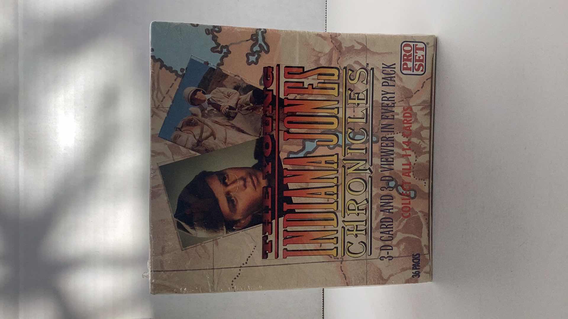 Photo 1 of 1992 THE YOUNG INDIANA JONES CHRONICLES CARD SET SEALED