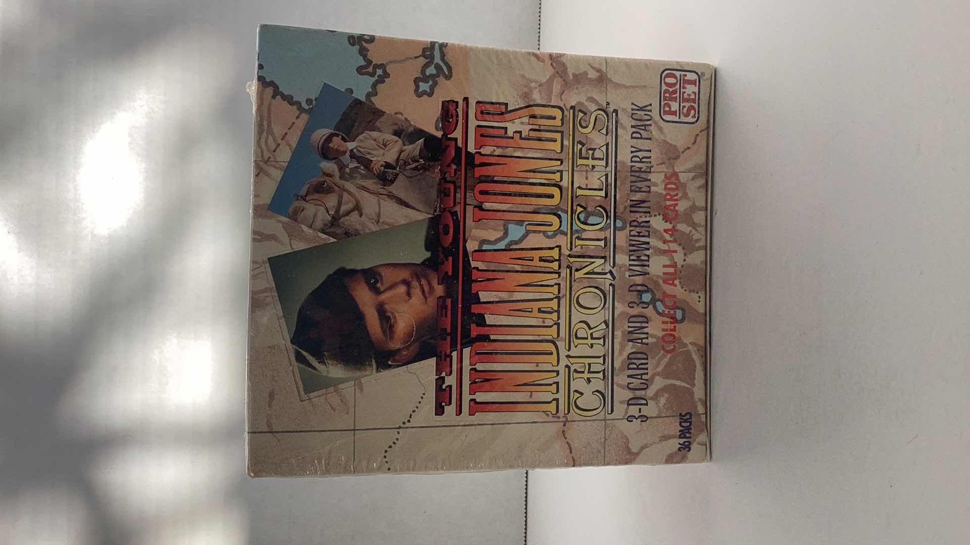 Photo 1 of 1992 THE YOUNG INDIANA JONES CHRONICLES CARD SET SEALED