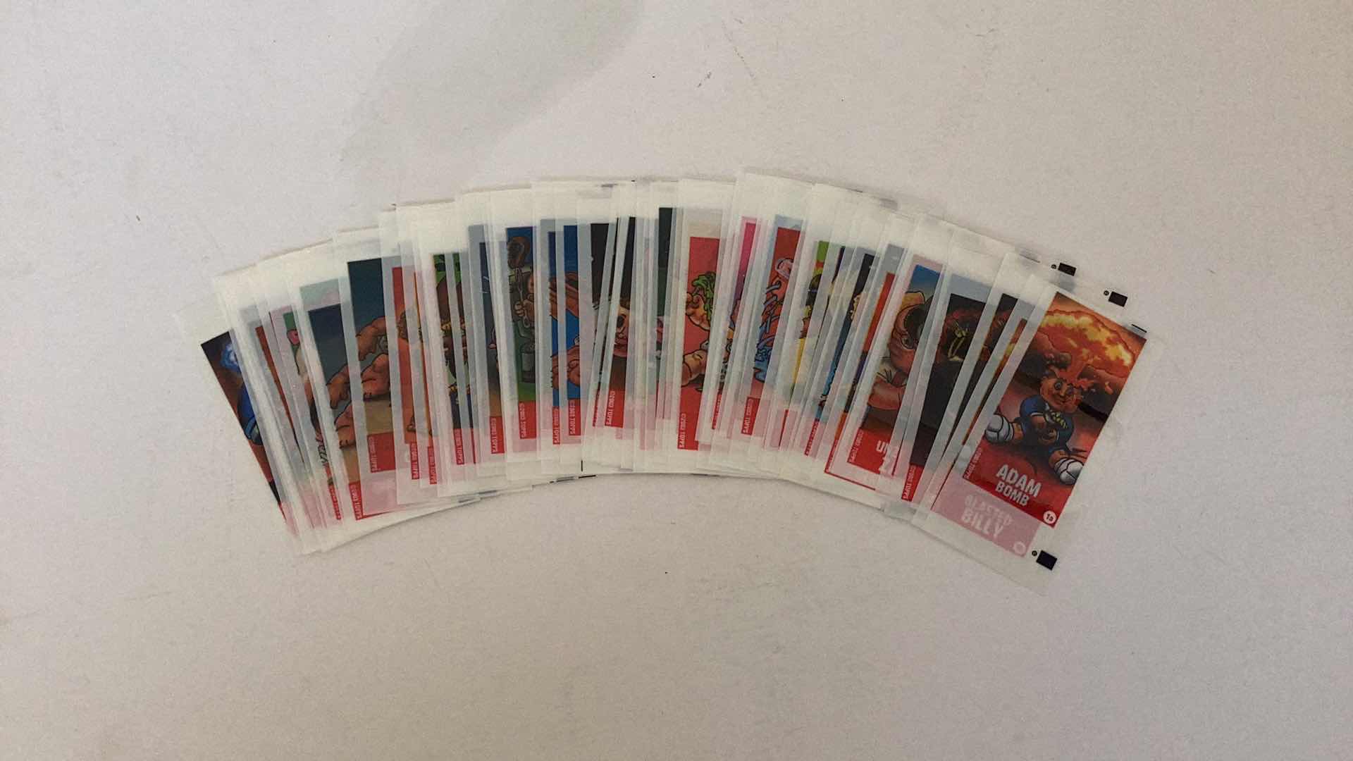 Photo 1 of SET OF 58 TOPPS 2003 GARBAGE PAIL KIDS PLASTIC TAGS MISSING 12A & 12B