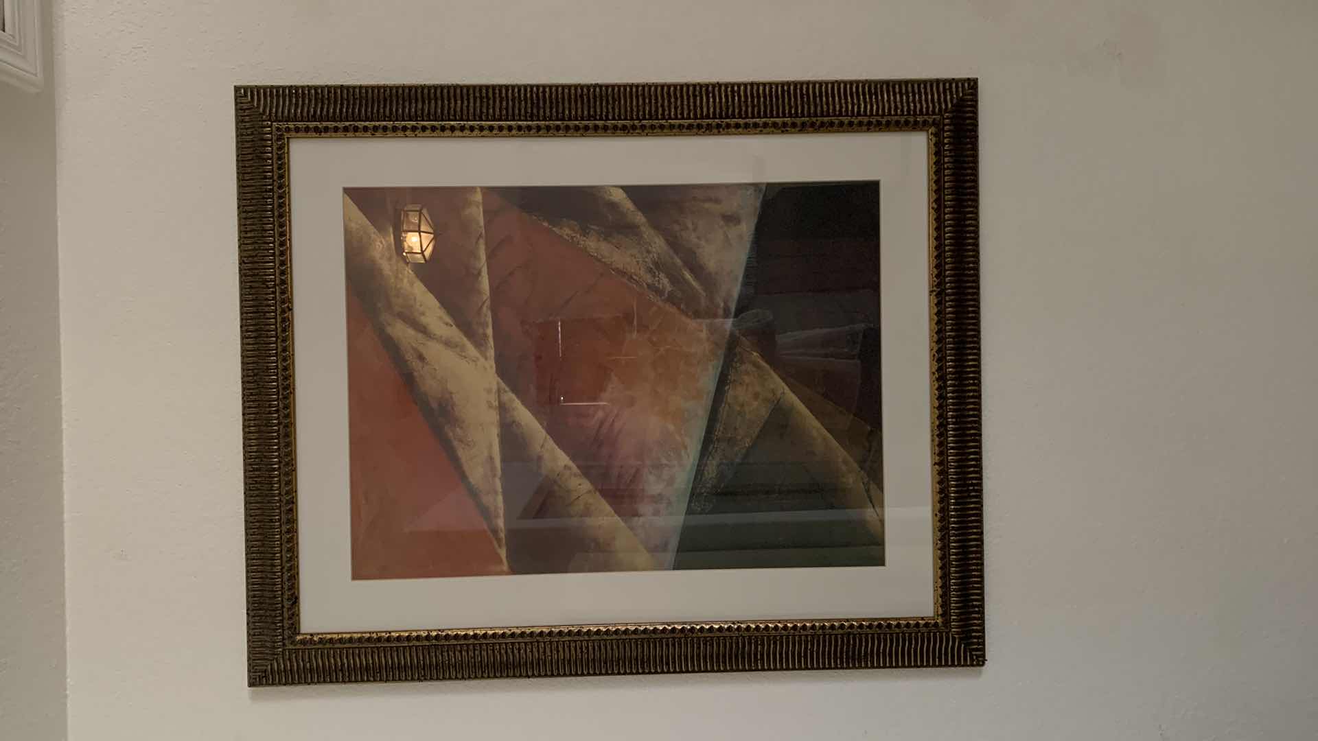 Photo 1 of FRAMED ARTWORK ABSTRACT 33” x 41”