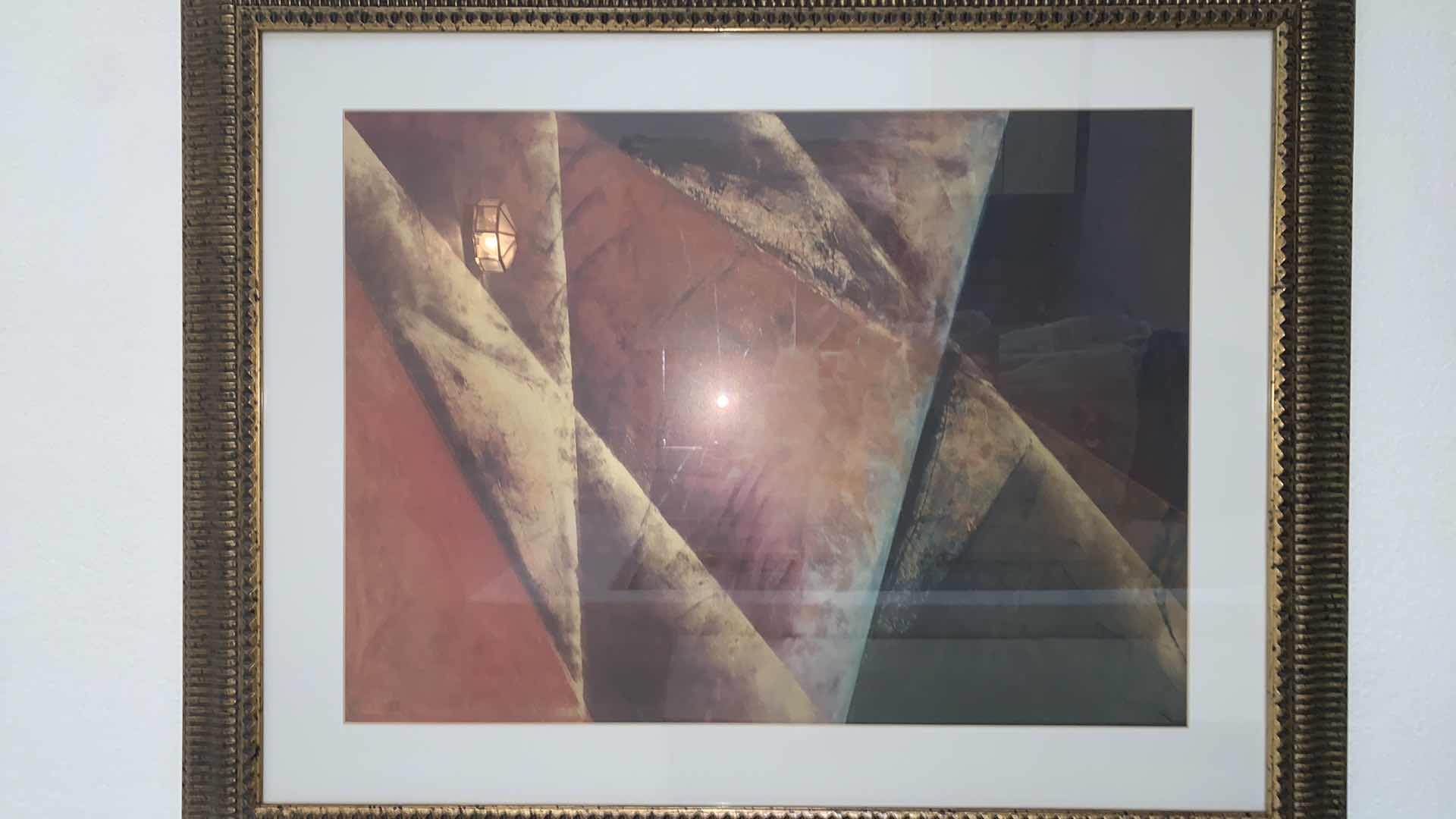 Photo 2 of FRAMED ARTWORK ABSTRACT 33” x 41”