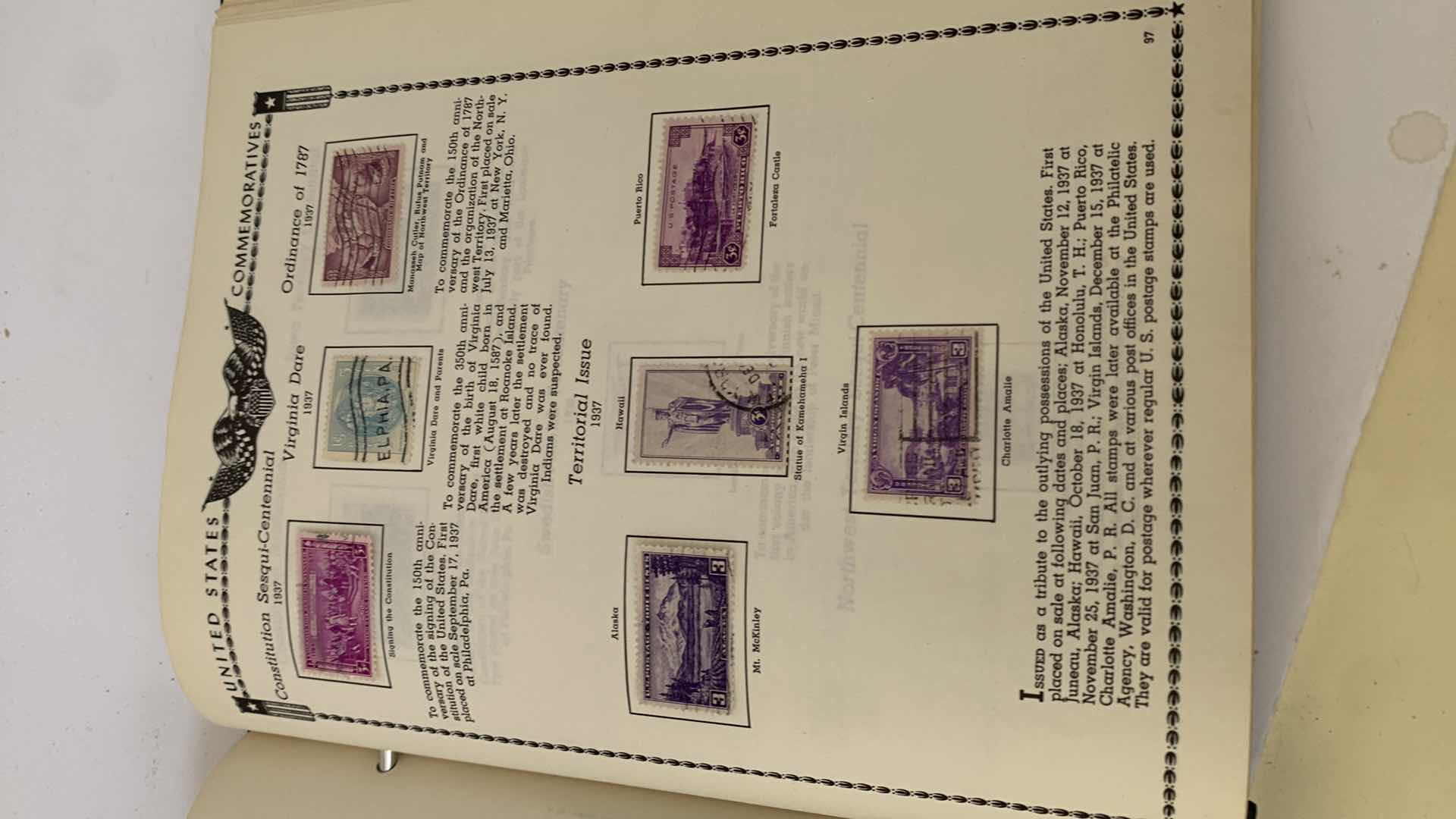 Photo 6 of THE ALL AMERICAN STAMP ALBUM